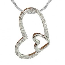 Diamond Heart Pendant