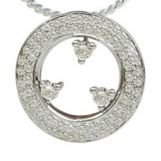 Round Diamond Designer Pendant
