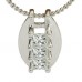 Princess Trilogy Diamond Pendant