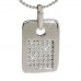 Round Diamond Cluster Pendant