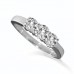 Sgl Certified 0.58ct I/fg Round Diamond Trilogy Ring