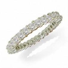 Round Diamond Full Eternity Ring