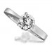 0.71ct Si3/gh Round Diamond Solitaire Ring
