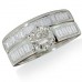 Diamond Shoulder Set Ring With Matching Band