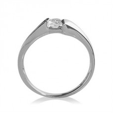 0.50ct Si/e Round Diamond Solitaire Ring