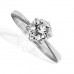 0.50ct Si2/f Round Diamond Solitaire Ring