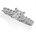 Princess Diamond Shoulder Set Ring Princess Diamond Shoulder Set Ring