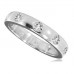 0.50ct Si/f Round Diamond Wedding Ring