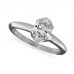 0.25ct I1/g Oval Shaped Diamond Solitaire Ring