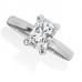 Modern Radiant Diamond Engagement Ring