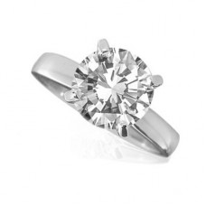 0.46ct I1/f Round Diamond Solitaire Ring