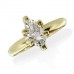 0.69ct Si/h Marquise Diamond Solitaire Ring