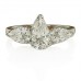 Pear Diamond Trilogy Ring