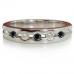 Round Eternity Black Diamond Ring