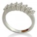 7 Stone Marquise Diamond Half Eternity Ring