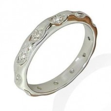 Round Diamond Full Eternity Ring