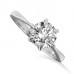 0.80ct I1/f Round Diamond Solitaire Ring