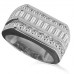2.08ct Si/ef Mens Diamond Ring