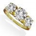 Traditional Round Diamond Trilogy Ring