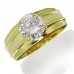 0.52 I1/g Mens Single Diamond Ring