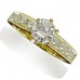 Shoulder Set Diamond Engagement Ring