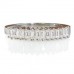 0.92ct Si/d Emerald Diamond Eternity Ring