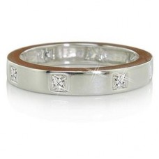 0.50ct Vs/f 4mm Diamond Wedding Ring