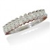 0.64ct Si/fg Princess Diamond Eternity Ring