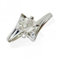 Round Diamond Solitaire Ring