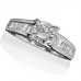 Shoulder Set Diamond Engagement Ring