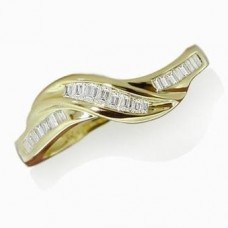 0.30ct Si/g Baguette Diamond Designer Ring