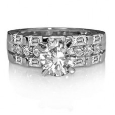 Shoulder Set Engagement Ring