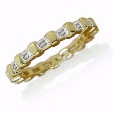 0.81ct Vs/g Baguette Diamond Ring