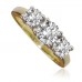 Traditional Round Diamond Trilogy Ring