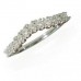 Round Diamond Wishbone Eternity Ring