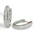 0.45ct Si/fg Baguette Diamond Hoop Earrings
