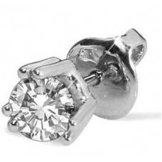 Mens Diamond Single Stud Earring