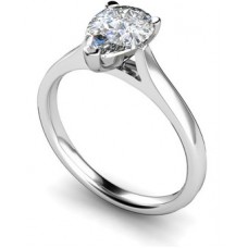 Pear Cut Diamond Ring Pear Cut Diamond Ring