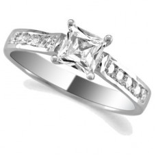 Shoulder Set Engagement Ring