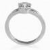 0.50ct Si/g Round Diamond Engagement Ring