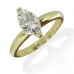 0.87ct Si2/h-i Marquise Solitaire Ring