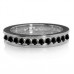 1.00ct Black Diamond Full Eternity Ring 1.00ct Black Diamond Full Eternity Ring