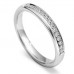 3mm Court Grain Set 40% Round Diamond Wedding Ring