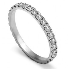 40% Round Diamond Vintage Wedding Ring
