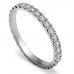 40% Round Diamond Vintage Wedding Ring
