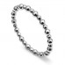Vintage Style Beaded Wedding Ring