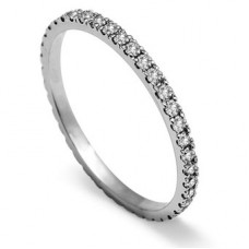 60% Round Diamond Vintage Wedding Ring