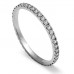 60% Round Diamond Vintage Wedding Ring