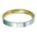 3mm Two-tone Flat Court Shape Plain Wedding Ring