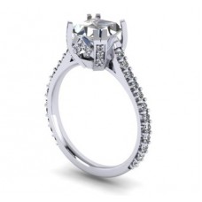 Exclusive Asscher Diamond Vintage Ring